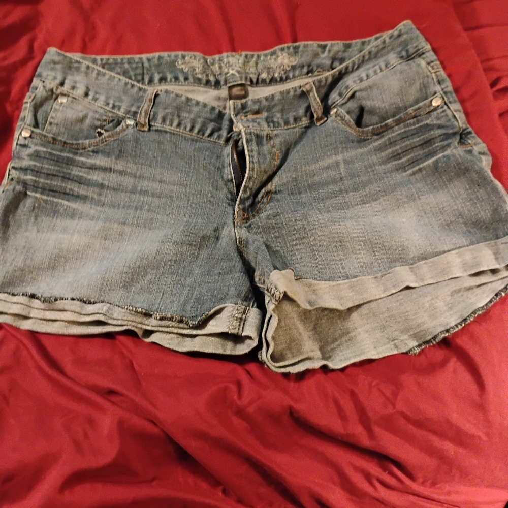 Express Blue Jean Shorts for Women